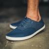 OLUKAI Nohea Moku Men’s No Tie Boat Shoes, Breathable & Quick Dry Mesh, Effortless Design & Barefoot Wearability, All-Day Comfort & Support(Rock/Mustang)