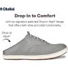 OLUKAI Nohea Moku Men’s No Tie Boat Shoes, Breathable & Quick Dry Mesh, Effortless Design & Barefoot Wearability, All-Day Comfort & Support(Sharkskin/Sharkskin)