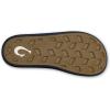 OLUKAI Ulele Men’s Beach Sandals, Water Resistant Flip Flops, Arch Support & Comfort Fit, Lightweight & Durable, Enhanced Grip & Traction(Ash/Ash)