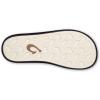 OLUKAI Ulele Men’s Beach Sandals, Water Resistant Flip Flops, Arch Support & Comfort Fit, Lightweight & Durable, Enhanced Grip & Traction(Black/Black)
