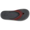 OLUKAI Ulele Men’s Beach Sandals, Water Resistant Flip Flops, Arch Support & Comfort Fit, Lightweight & Durable, Enhanced Grip & Traction(Canoe/Rock)