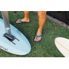 OLUKAI Ulele Men’s Beach Sandals, Water Resistant Flip Flops, Arch Support & Comfort Fit, Lightweight & Durable, Enhanced Grip & Traction(Coastal Blue/Coastal Blue)