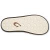 OLUKAI Ulele Men’s Beach Sandals, Water Resistant Flip Flops, Arch Support & Comfort Fit, Lightweight & Durable, Enhanced Grip & Traction(Mustang/Mustang)