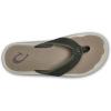 OLUKAI Ulele Men’s Beach Sandals, Water Resistant Flip Flops, Arch Support & Comfort Fit, Lightweight & Durable, Enhanced Grip & Traction(Nori/Clay)