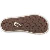OLUKAI Ulele Men’s Beach Sandals, Water Resistant Flip Flops, Arch Support & Comfort Fit, Lightweight & Durable, Enhanced Grip & Traction(Slate Blue/Charcoal)