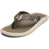 OLUKAI Ulele Men’s Beach Sandals, Water Resistant Flip Flops, Arch Support & Comfort Fit, Lightweight & Durable, Enhanced Grip & Traction(Hunter/Aloha)