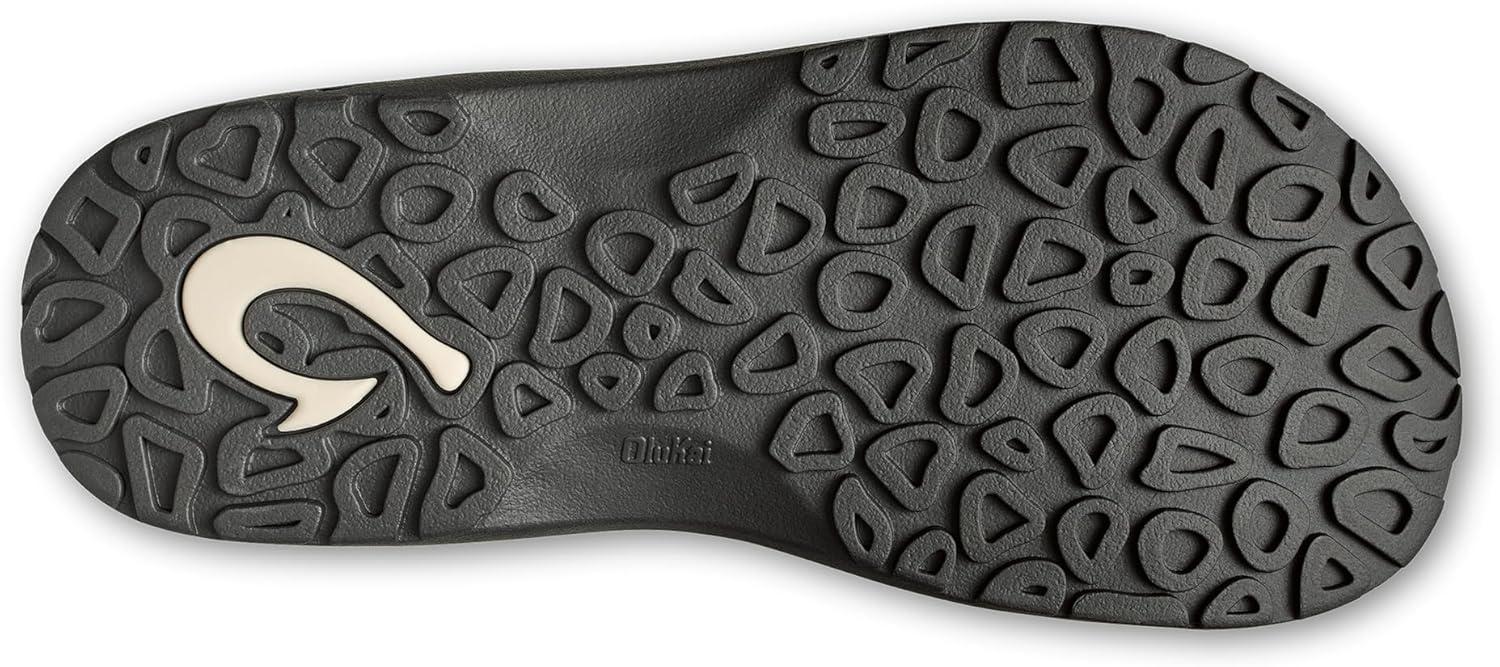 image:imageOLUKAI Hoopio Hau Womens Beach Sandals QuickDry FlipFlop Slides Water Resistant Suede Lining amp Wet Grip Soles Soft Comfort Fit amp Arch SupportBlissful BlueDark Shadow