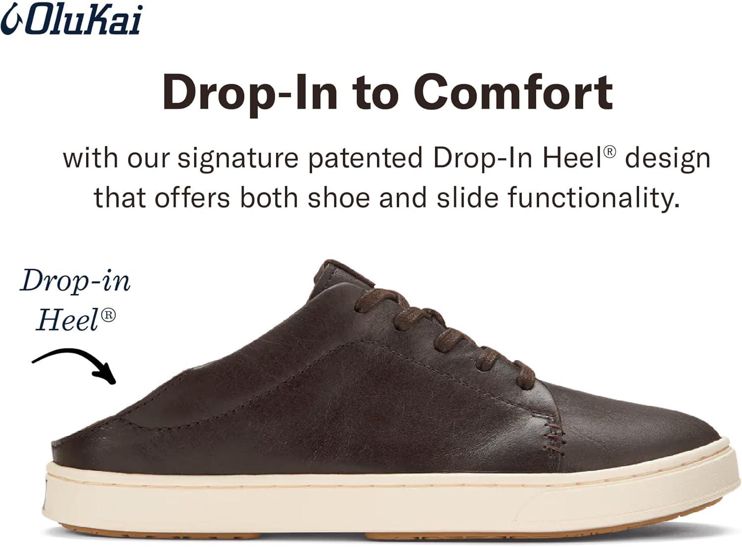 image:imageOLUKAI Pehuea Li ILI Womens Everyday Leather Sneakers Casual amp Versatile Shoes with Dropin Heel Soft amp Premium Materials AllDay Comfort amp SupportDk JavaDk Java