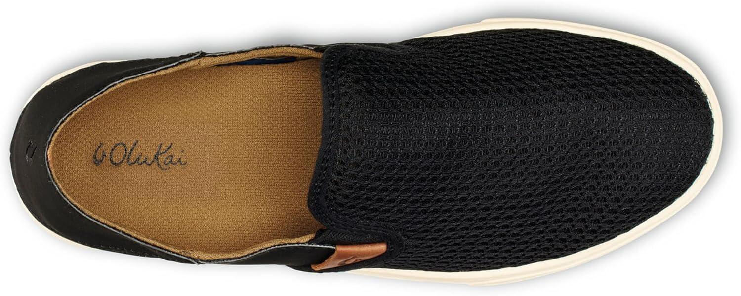 image:imageOLUKAI Pehuea Womens Slip On Sneakers Casual Everyday Shoes with Easy On amp Off Design Breathable Mesh amp Dropin Heel AllDay Comfort amp SupportBlackBlack