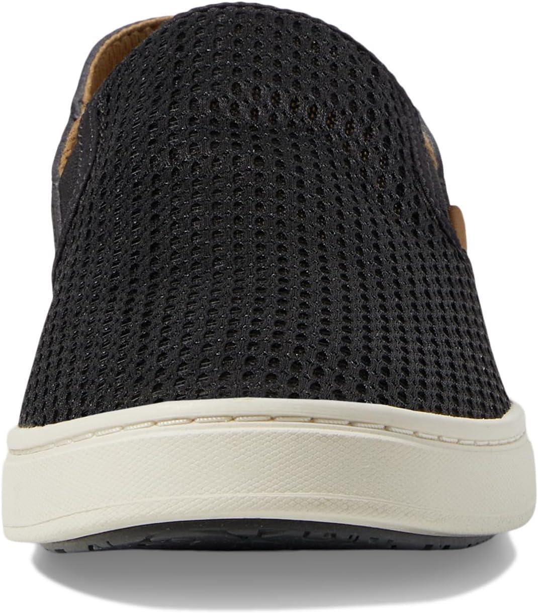 image:imageOLUKAI Pehuea Womens Slip On Sneakers Casual Everyday Shoes with Easy On amp Off Design Breathable Mesh amp Dropin Heel AllDay Comfort amp SupportBlackBlack 1
