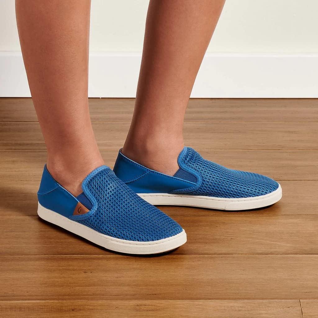 image:imageOLUKAI Pehuea Womens Slip On Sneakers Casual Everyday Shoes with Easy On amp Off Design Breathable Mesh amp Dropin Heel AllDay Comfort amp SupportCoastalCoastal