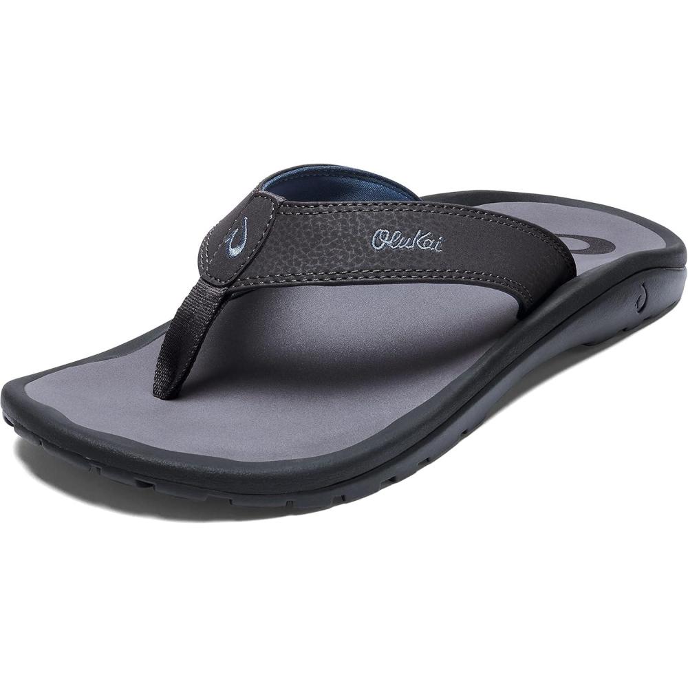 image:imageOLUKAI Hoopio Hau Womens Beach Sandals QuickDry FlipFlop Slides Water Resistant Suede Lining amp Wet Grip Soles Soft Comfort Fit amp Arch SupportPavementPavement