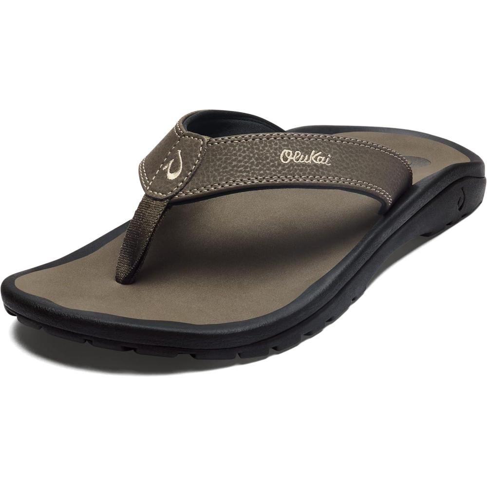 image:imageOLUKAI Ohana Womens Beach Sandals Water Resistant Flip Flops Arch Support amp Comfort Fit Lightweight amp Durable Enhanced Grip amp TractionKonaKona