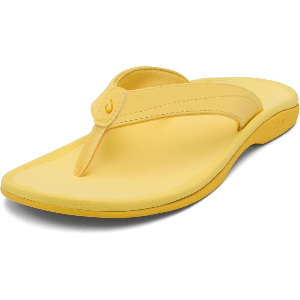 image:imageOLUKAI Ohana Womens Beach Sandals Water Resistant Flip Flops Arch Support amp Comfort Fit Lightweight amp Durable Enhanced Grip amp TractionSunSun