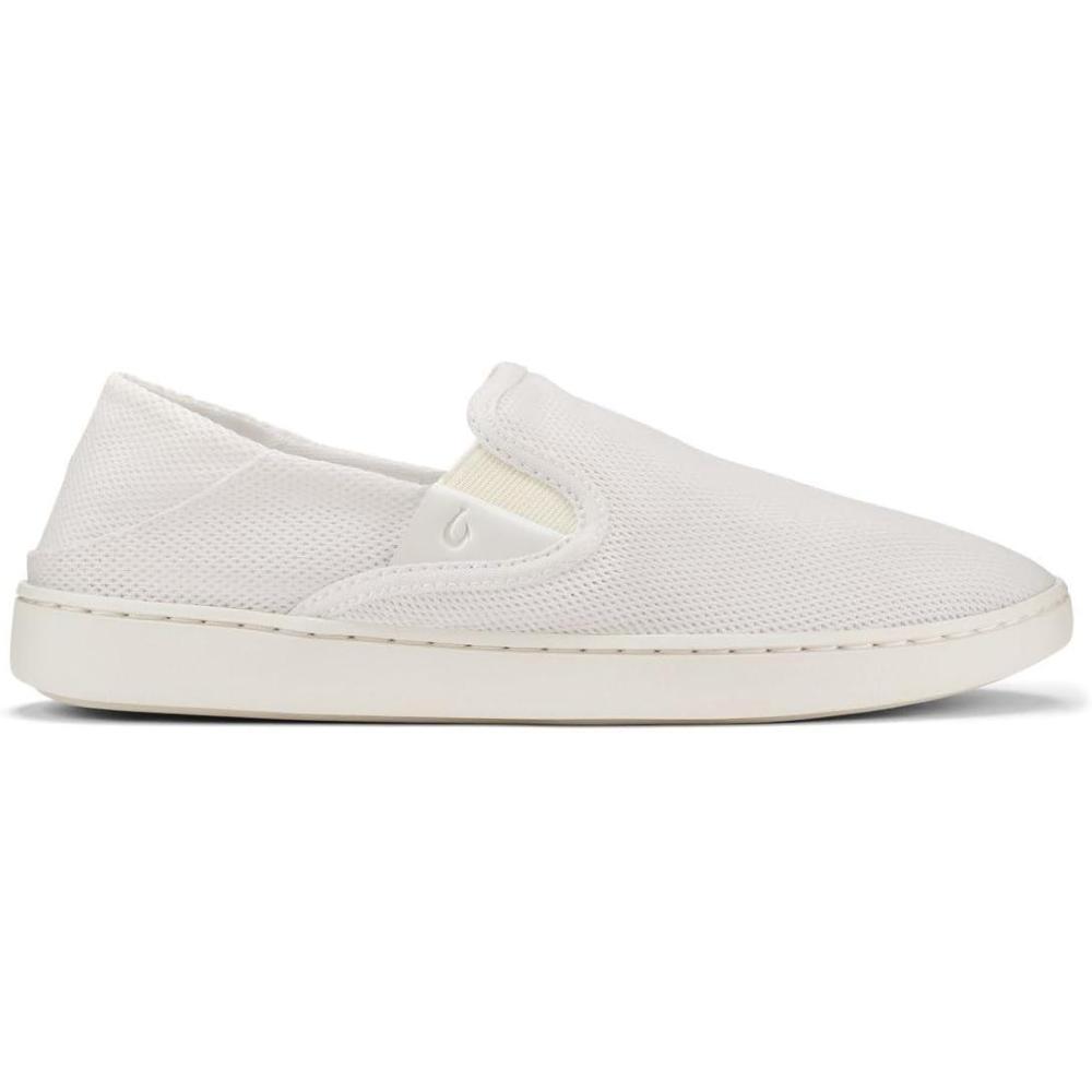 image:imageOLUKAI Pehuea Womens Slip On Sneakers Casual Everyday Shoes with Easy On amp Off Design Breathable Mesh amp Dropin Heel AllDay Comfort amp SupportBright WhiteBright White 1