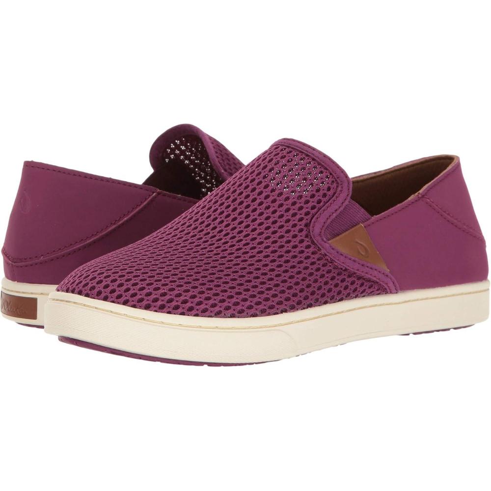 image:imageOLUKAI Pehuea Womens Slip On Sneakers Casual Everyday Shoes with Easy On amp Off Design Breathable Mesh amp Dropin Heel AllDay Comfort amp SupportMagentaMagenta