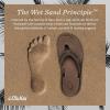 OLUKAI Hokua Men’s Beach Sandals, Quick-Dry Flip-Flop Slides, Water Resistant & Wet Grip Rubber Soles, Compression Molded Footbed & Soft Comfort Fit(Banyan/Banyan)