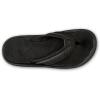 OLUKAI Hokua Men’s Beach Sandals, Quick-Dry Flip-Flop Slides, Water Resistant & Wet Grip Rubber Soles, Compression Molded Footbed & Soft Comfort Fit(Black/Dark Shadow)