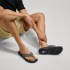 OLUKAI Hokua Men’s Beach Sandals, Quick-Dry Flip-Flop Slides, Water Resistant & Wet Grip Rubber Soles, Compression Molded Footbed & Soft Comfort Fit(Kona/Onyx)