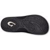 OLUKAI Hokua Men’s Beach Sandals, Quick-Dry Flip-Flop Slides, Water Resistant & Wet Grip Rubber Soles, Compression Molded Footbed & Soft Comfort Fit(Kona/Onyx)