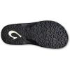 OLUKAI Ho’opio Hau Women’s Beach Sandals, Quick-Dry Flip-Flop Slides, Water Resistant Suede Lining & Wet Grip Soles, Soft Comfort Fit & Arch Support(Bamboo/Black)