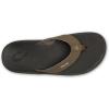 OLUKAI Ho’opio Hau Women’s Beach Sandals, Quick-Dry Flip-Flop Slides, Water Resistant Suede Lining & Wet Grip Soles, Soft Comfort Fit & Arch Support(Banyan/Island Salt)