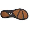 OLUKAI Ho’opio Hau Women’s Beach Sandals, Quick-Dry Flip-Flop Slides, Water Resistant Suede Lining & Wet Grip Soles, Soft Comfort Fit & Arch Support(Clay/Stripe)