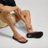 OLUKAI Ho’opio Hau Women’s Beach Sandals, Quick-Dry Flip-Flop Slides, Water Resistant Suede Lining & Wet Grip Soles, Soft Comfort Fit & Arch Support(Dirt/Lava Rock)
