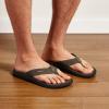 OLUKAI Ho’opio Hau Women’s Beach Sandals, Quick-Dry Flip-Flop Slides, Water Resistant Suede Lining & Wet Grip Soles, Soft Comfort Fit & Arch Support(Kona/Kona)