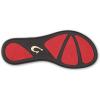 OLUKAI Ho’opio Hau Women’s Beach Sandals, Quick-Dry Flip-Flop Slides, Water Resistant Suede Lining & Wet Grip Soles, Soft Comfort Fit & Arch Support(Lehua/Lehua)