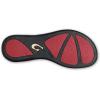 OLUKAI Ho’opio Hau Women’s Beach Sandals, Quick-Dry Flip-Flop Slides, Water Resistant Suede Lining & Wet Grip Soles, Soft Comfort Fit & Arch Support(Passion Flower/Lehua)
