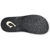 OLUKAI Ho’opio Hau Women’s Beach Sandals, Quick-Dry Flip-Flop Slides, Water Resistant Suede Lining & Wet Grip Soles, Soft Comfort Fit & Arch Support(Pavement/Pavement)