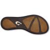 OLUKAI Ho’opio Hau Women’s Beach Sandals, Quick-Dry Flip-Flop Slides, Water Resistant Suede Lining & Wet Grip Soles, Soft Comfort Fit & Arch Support(Tan/Mo’o)