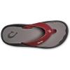 OLUKAI Ho’opio Hau Women’s Beach Sandals, Quick-Dry Flip-Flop Slides, Water Resistant Suede Lining & Wet Grip Soles, Soft Comfort Fit & Arch Support(Terra/Stone)