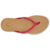 OLUKAI Ho’opio Malua Women’s Water Friendly Sandals, Flip Flops for Beach & Everyday, Arch Support & Comfort Fit(Mystic Berry/Hot Pink)