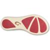 OLUKAI Ho’opio Malua Women’s Water Friendly Sandals, Flip Flops for Beach & Everyday, Arch Support & Comfort Fit(Mystic Berry/Hot Pink)