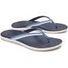 OLUKAI Ho’opio Malua Women’s Water Friendly Sandals, Flip Flops for Beach & Everyday, Arch Support & Comfort Fit(Ocean Fog/Lanai Breeze)