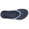 OLUKAI Ho’opio Malua Women’s Water Friendly Sandals, Flip Flops for Beach & Everyday, Arch Support & Comfort Fit(Ocean Fog/Lanai Breeze)
