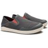 OLUKAI Moku Slip-On Men’s Boat Shoes, Enhanced Grip & Traction, Lightweight & Breathable Mesh, Comfort Fit & All-Day Wear(Island Salt/Koi)