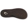 OLUKAI Ohana Women’s Beach Sandals, Water Resistant Flip Flops, Arch Support & Comfort Fit, Lightweight & Durable, Enhanced Grip & Traction(Almond/Dark Java)