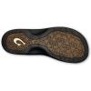 OLUKAI Ohana Women’s Beach Sandals, Water Resistant Flip Flops, Arch Support & Comfort Fit, Lightweight & Durable, Enhanced Grip & Traction(Black/Black)