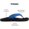 OLUKAI Ohana Women’s Beach Sandals, Water Resistant Flip Flops, Arch Support & Comfort Fit, Lightweight & Durable, Enhanced Grip & Traction(Blossom/Lava Rock)
