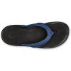 OLUKAI Ohana Women’s Beach Sandals, Water Resistant Flip Flops, Arch Support & Comfort Fit, Lightweight & Durable, Enhanced Grip & Traction(Blueberry/Black)