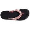 OLUKAI Ohana Women’s Beach Sandals, Water Resistant Flip Flops, Arch Support & Comfort Fit, Lightweight & Durable, Enhanced Grip & Traction(Coral Rose/Pa’i)
