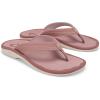 OLUKAI Ohana Women’s Beach Sandals, Water Resistant Flip Flops, Arch Support & Comfort Fit, Lightweight & Durable, Enhanced Grip & Traction(Coral Rose/Coral Rose)