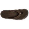 OLUKAI Ohana Women’s Beach Sandals, Water Resistant Flip Flops, Arch Support & Comfort Fit, Lightweight & Durable, Enhanced Grip & Traction(Dk Java/Dk Java)