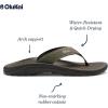 OLUKAI Ohana Women’s Beach Sandals, Water Resistant Flip Flops, Arch Support & Comfort Fit, Lightweight & Durable, Enhanced Grip & Traction(Kona/Kona)