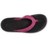 OLUKAI Ohana Women’s Beach Sandals, Water Resistant Flip Flops, Arch Support & Comfort Fit, Lightweight & Durable, Enhanced Grip & Traction(Orchid Flower/Orchid)