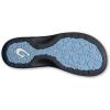 OLUKAI Ohana Women’s Beach Sandals, Water Resistant Flip Flops, Arch Support & Comfort Fit, Lightweight & Durable, Enhanced Grip & Traction(Pale Blue/Black)
