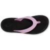 OLUKAI Ohana Women’s Beach Sandals, Water Resistant Flip Flops, Arch Support & Comfort Fit, Lightweight & Durable, Enhanced Grip & Traction(Paradise Pink/Lava Rock)